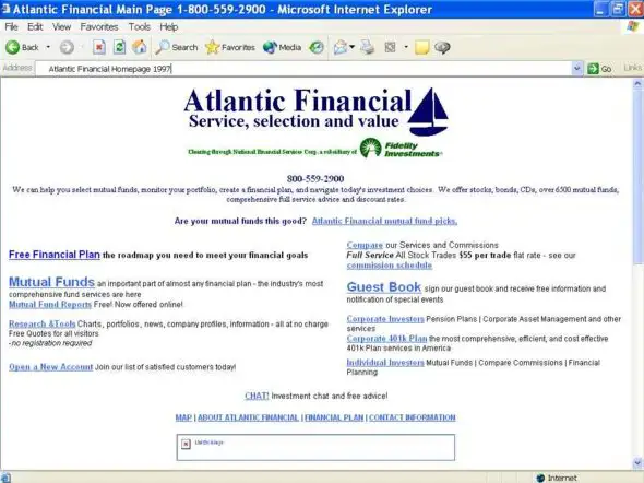 Atlantic Financial in 1997